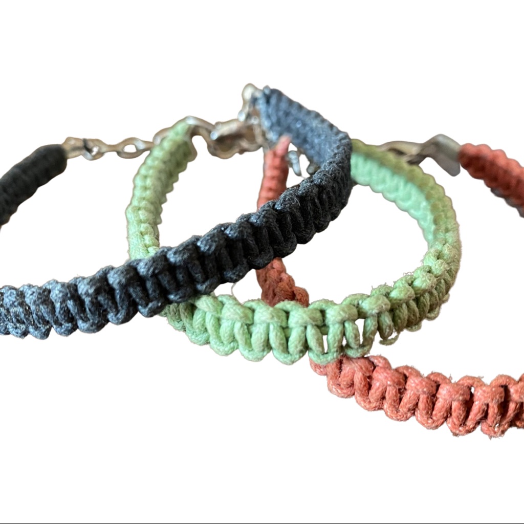 3 Macrame Bracelets